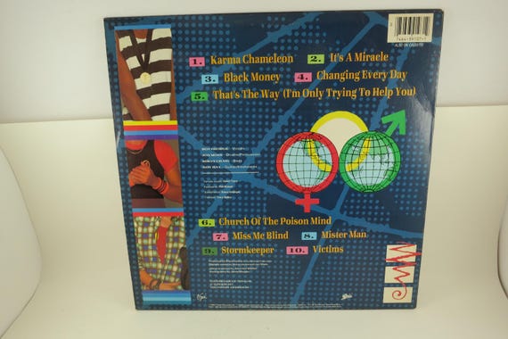 Vintage Culture Club - Colour by Numbers Vinyl LP Record - 1984