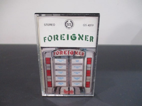 Vintage 1982 Cassette Tape Records Foreigner Singapore Pressing