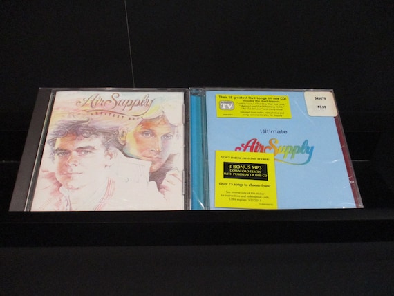 Vintage 1990's Air Supply CD's Greatest Hits Ultimate Air Supply Sealed Sold Individually