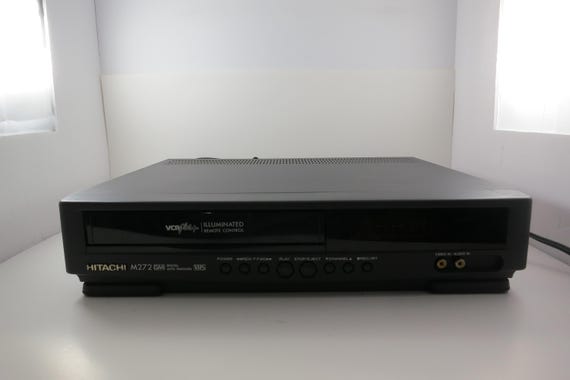 Vintage Hitachi M272 VHS VCR Plus Player Works Great Ready to Use