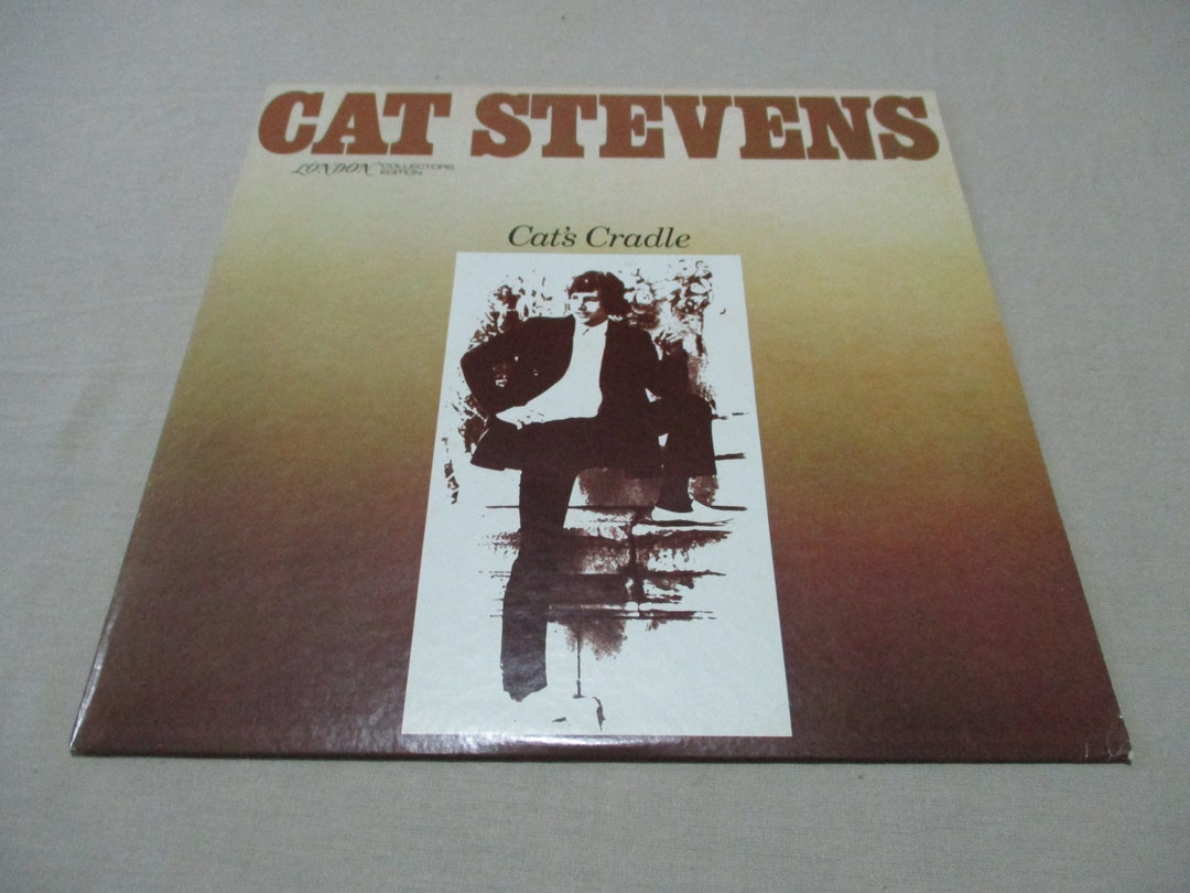Cat's In The Cradle By Cat Stevens Vintage 1977 Vinyl LP Record Cat's Cradle Cat Stevens Excellent