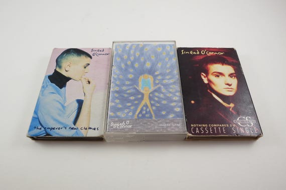 Vintage 1980s/90's Sinead O'Connor Cassette Tapes I Do Not Want Lion and Cobra Universal Mother More Sold Individually