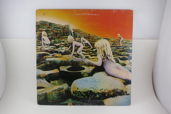 Vintage 1973 Led Zeppelin 'Houses of the Holy' LP Vinyl, RL Mastered