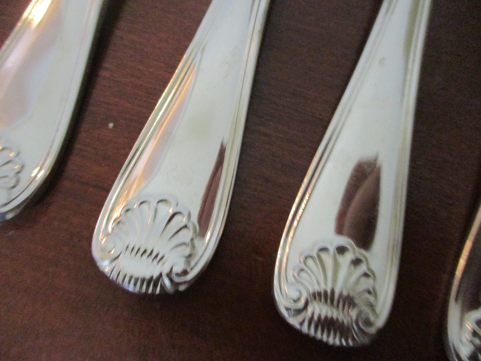 Vintage Gorham Shell Stainless Flatware Set Complete Service Etsy