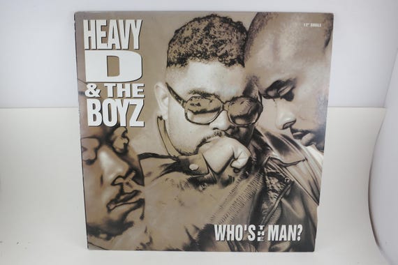Vintage 1982 Heavy D and the Boyz Vinyl EP: "Who's The Man" Promo - Near Mint