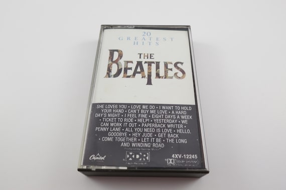 Vintage 1982 Cassette Tape The Beatles 20 Greatest Hits