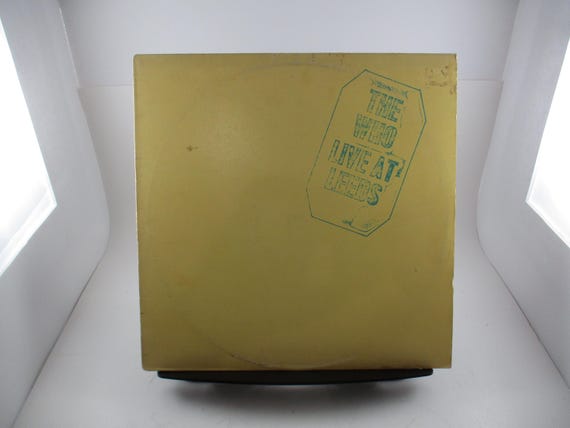 Vintage 1980 LP Vinyl Record The Who Live at Leeds Excellent Condition 69750
