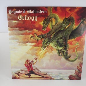 Vintage Yngwie Malmsteen Trilogy Vinyl LP - 1986 US Original