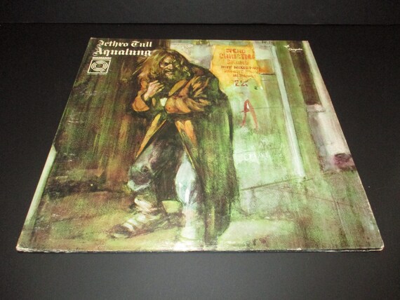 Vintage 1970's LP Vinyl Record Jethro Tull Aqualung Very Good Condition CD4 Quadradisc 70143