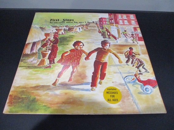 Scarce 1976 Vinyl LP Kids Record First Steps An Education Album for Ages 1 thru 5 Excellent Condition 62911