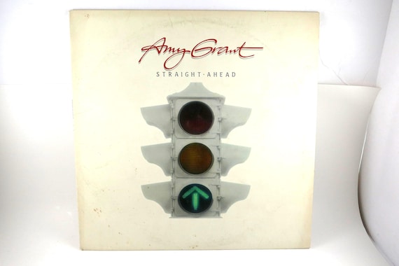 1984 Amy Grant 'Straight Ahead' Vinyl LP Record EX