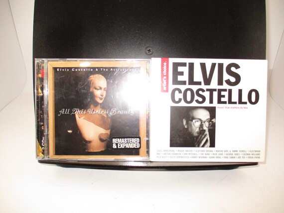 CD 1990's Elvis Costello & The Attractions CD's Music That Matters to Him All This Useless Beauty Sold Individually