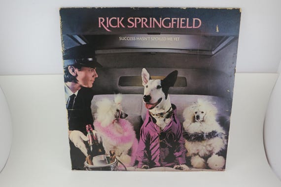 Rick Springfield - Success Hasn't Spoiled Me Yet Vinyl LP - 1982
