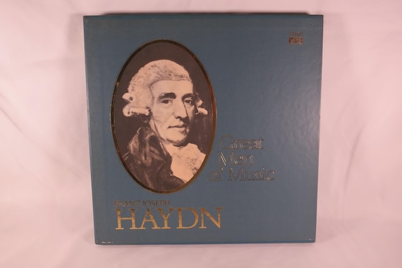 1978 Classical Vinyl LP Box Set Gr8at Men of Music Franz Joseph Haydn EX+