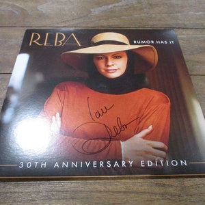 Signed Reba McEntire Vinyl Record: Rumor Has It 30th Anniversary Edition
