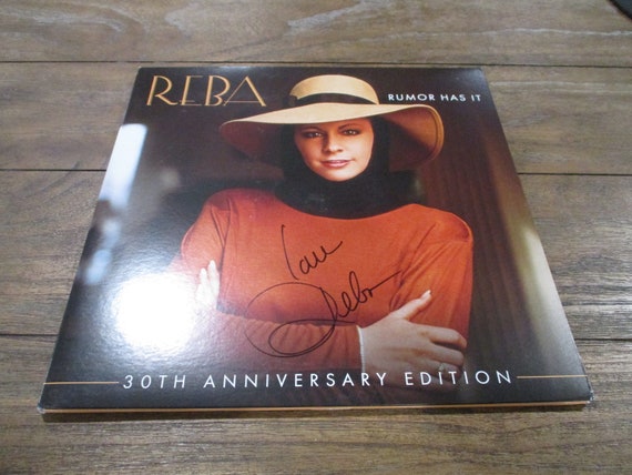 Vinyl LP Record Rumor Has It Reba McEntire Near 30th Anniversary Edition Signed by Reba Excellent Condition 72035