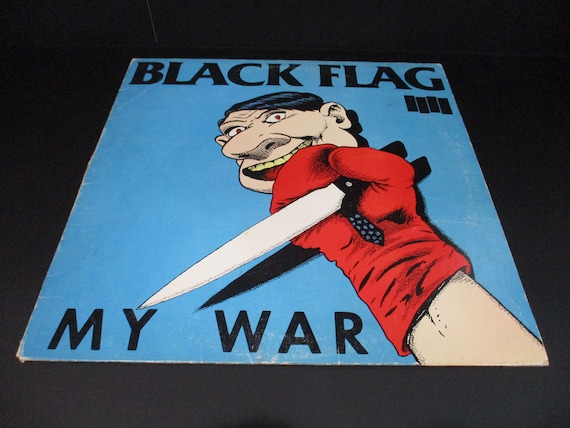 Vintage 1984 Vinyl LP Record My War Black Flag Hardcore Punk Rock Excellent Condition Error Pressing 68631