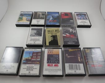 Vintage Billy Joel Cassette Tapes: 1980s Music