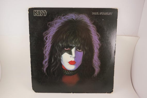Vintage 1978 Vinyl LP Record KISS Paul Stanley