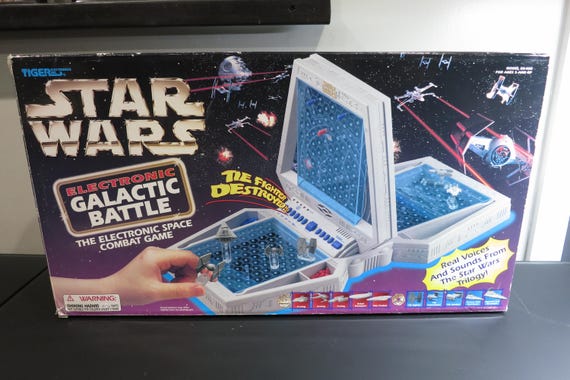 1997 Star Wars Electronic Galactic Battle Strategy Game Works