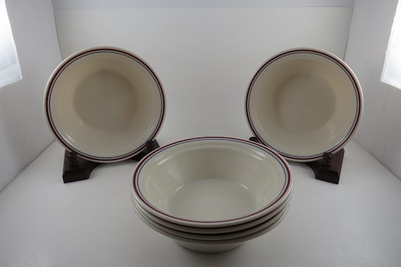 Vintage Corelle Abundance Beige 6 3/4 Inch Soup Bowls Set of 6