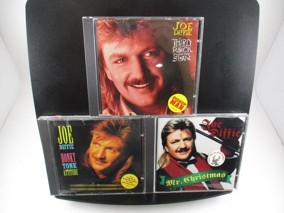 1990's Joe Diffie Country CD's Third Rock from the Sun Mr. Christmas Honky Tonk Attitude Sold Individually