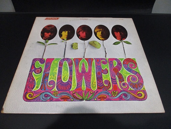 Vintage 1967 Vinyl LP Record Flowers The Rolling Stones Excellent Condition Stereo Version 67475