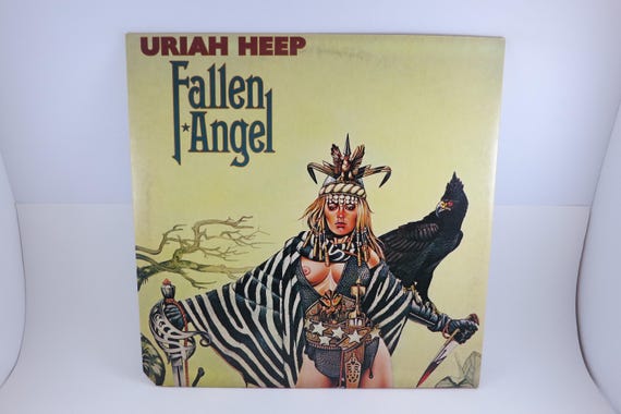 Vintage 1978 Vinyl LP Record Uriah Heep Fallen Angel Excellent Condition 71501