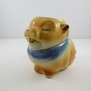 Vintage Shawnee Pottery Pig Creamer - Adorable Farmhouse Decor
