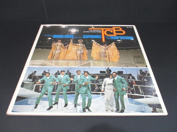 Vintage 1968 Vinyl LP Record TCB Soundtrack Diana Ross & The Supremes with the Temptations Excellent Condition 68938