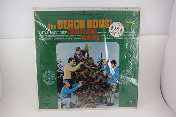 Vintage 1966 Beach Boys Christmas Album - Vinyl LP Record EX