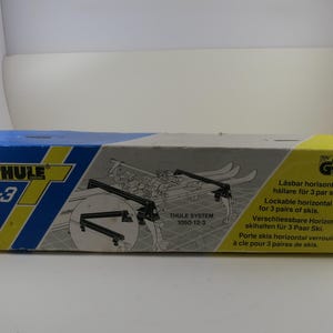 Thule Roof Rack System Model 1050-12 New In Original Box with Key Never Used