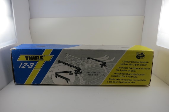 Thule Roof Rack System Model 1050-12 New In Original Box with Key Never Used
