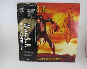 W.A.S.P. THE LAST COMMAND 限定LP レア W.A.S.P. – The Last Command – Cassette (White, Album), 1985