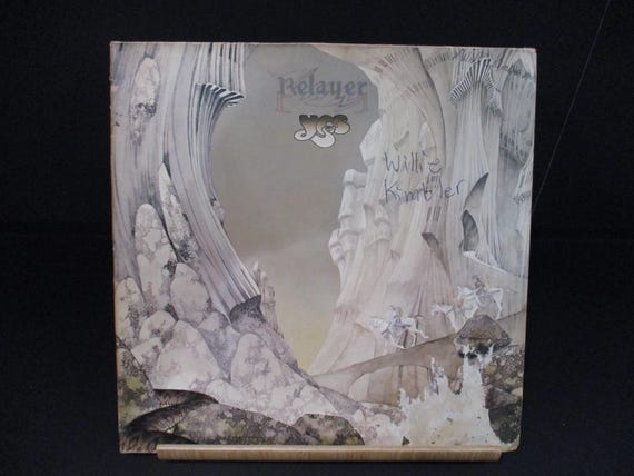 Vintage 1974 Vinyl LP Record Yes Relayer German Pressing Excellent Condition 67743