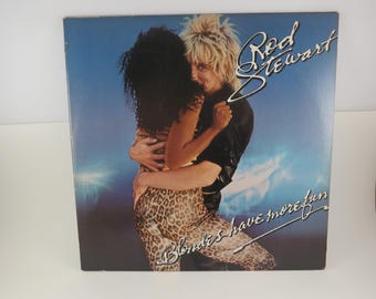 Rod Stewart - Blondes Have More Fun LP Vinyl Record Album, Warner