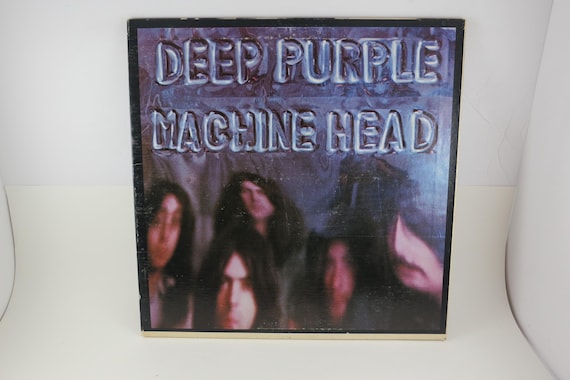 Vintage 1975 Vinyl LP Record Deep Purple Machine Head