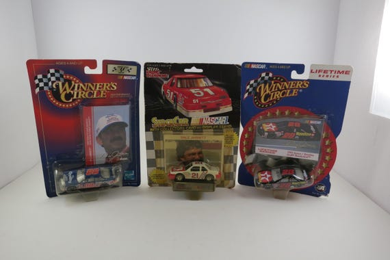 Set of Five  NASCAR Dale Jarrett #21 #28 #88 Die Cast Cars New In Package Ford Credit Citgo Havoline Livery 1:64 Scale