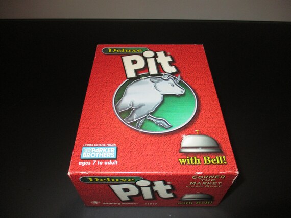 Vintage 1998 Parker Brothers No 1019 Game Pit Deluxe 100 Percent Complete Excellent Condition