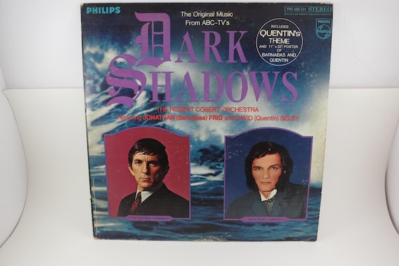 Vintage 1969 Vinyl LP Record Dark Shadows Original Motion Picture Soundtrack with Poster EX