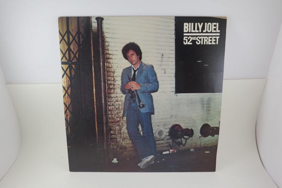 Vintage 1978 Vinyl LP Record Billy Joel 52nd Street Excellent Condition 71276