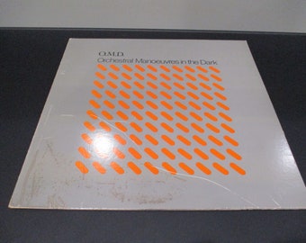 Vintage 1981 Vinyl LP Record Orchestral Manoeuvres in the Dark OMD Self Titled Excellent Condition 63683