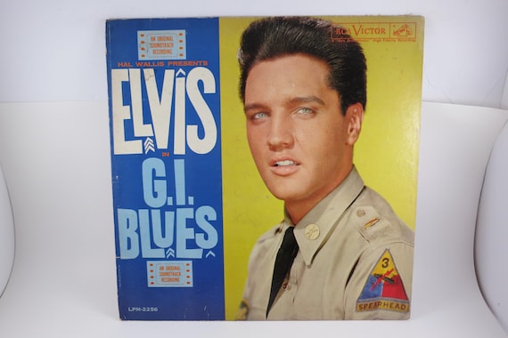 Vintage 1960 Elvis Presley GI Blues Vinyl LP - Original Soundtrack Mono