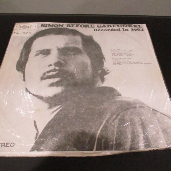 Vintage 1968 Vinyl LP Record Simon Before Garfunkel Recorded 1964 Excellent Condition Taiwan Pressing 62495