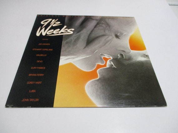 Vintage 1986 Vinyl LP Record 9 1/2 Weeks Original Soundtrack Near Mint Condition In Shrink 71500
