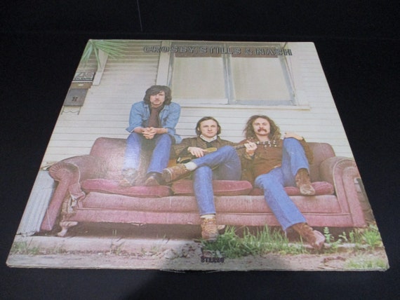 Vintage 1969 Vinyl LP Record Crosby Stills and Nash Self Titled Excellent Condition 67906