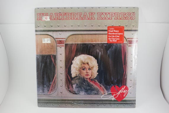 1982 Dolly Parton Heartbreak Express Vinyl LP Record (Mint, Factory Sealed)