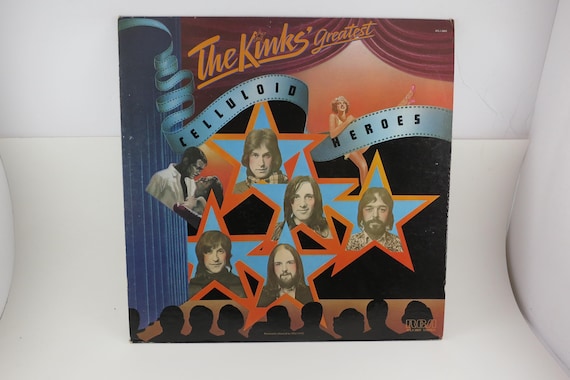 Vintage 1981 Vinyl LP: The Kinks - Celluloid Heroes Greatest Hits
