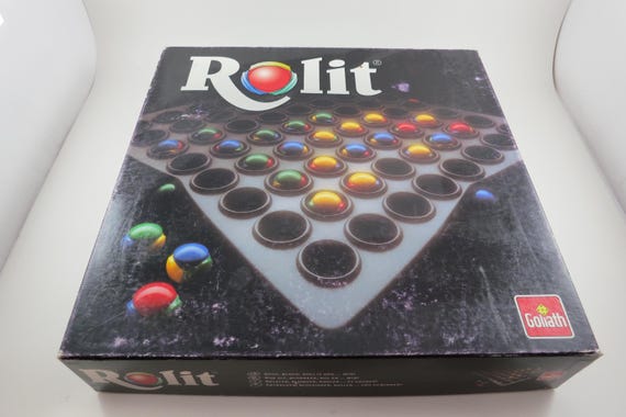 1997 Goliath Board Game Rolit Rare Game 100% Complete Excellent Condition