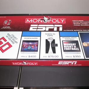 Espn Monopoly - Etsy